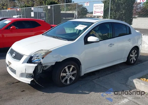 2012 Nissan Sentra 2.0 Sr из США, поврежденный, VIN 3N1AB6AP1CL661950